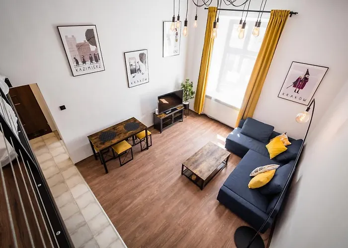 アパート Dajwor Jewish Quarter Wawelofts *